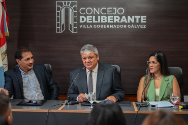 RICCI DIO INICIO AL 44° PERÍODO DE SESIONES ORDINARIAS DEL CONCEJO DELIBERANTE DE VILLA GOBERNADOR GÁLVEZ