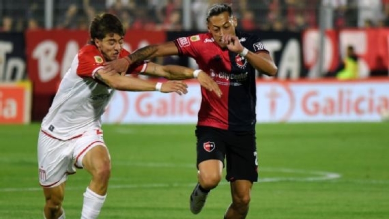 Newell's consiguió un punto ante Estudiantes en la agonía del partido