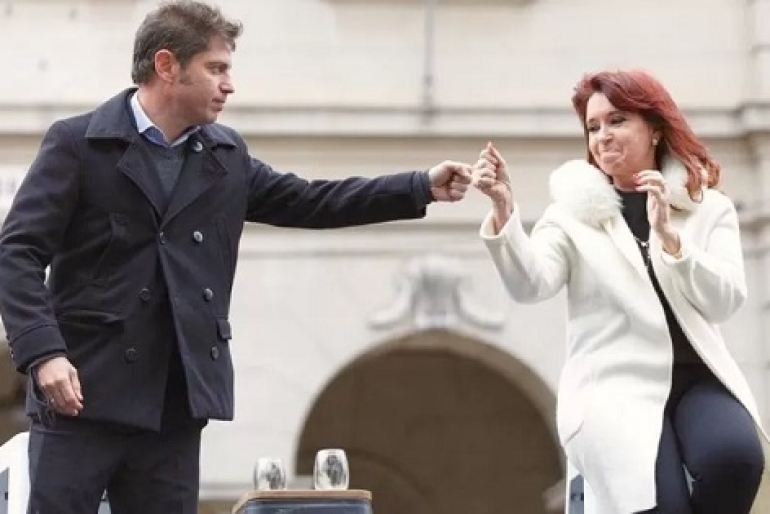 Cristina Kirchner y Axel Kicillof se reunieron por primera vez en San José 1111