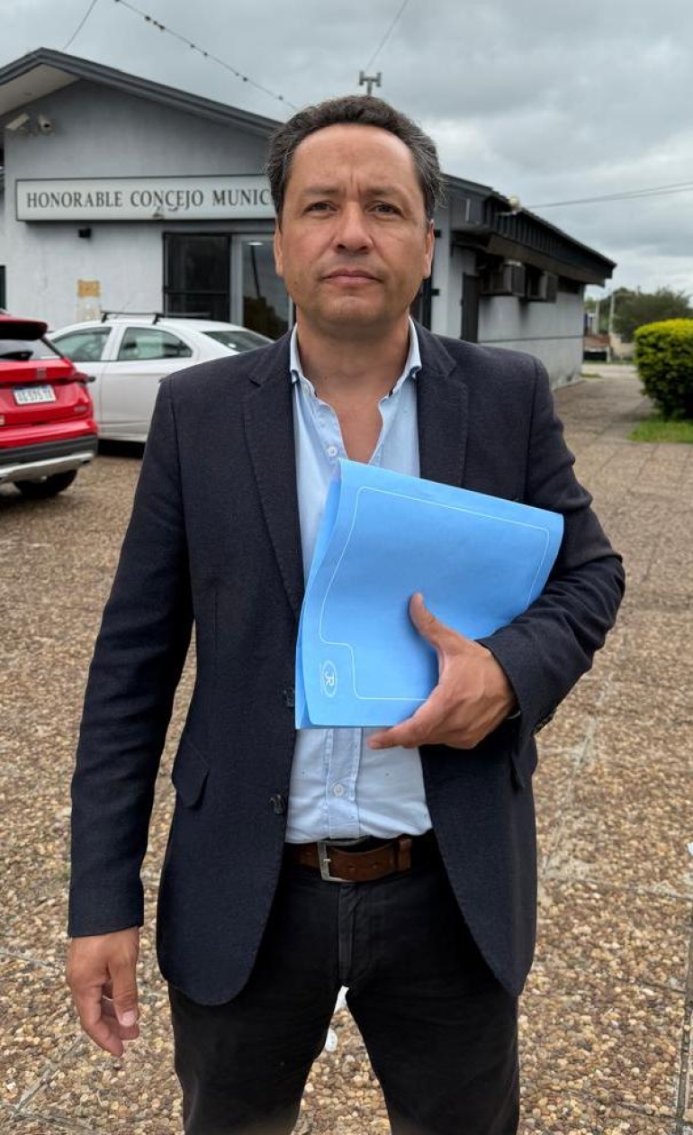 Pablo Pellegrini presentó un proyecto para transparentar la función pública