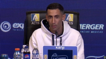 Di María en casa: "Lo único que me falta es salir campeón con Central"