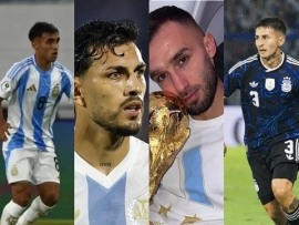 Mundial 2026: Jugadores del fútbol local incluidos por Scaloni en la prelista de la Selección Argentina