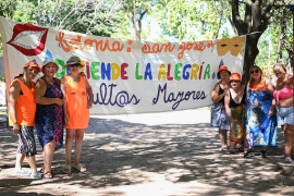 EL PARQUE REGIONAL DE VILLA GOBERNADOR GÁLVEZ FUE SEDE DE UN MULTITUDINARIO ENCUENTRO DE ADULTOS MAYORES