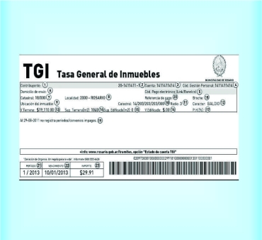 La TGI vendrá con aumento desde Julio