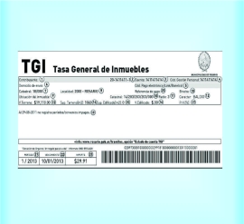 La TGI vendrá con aumento desde Julio