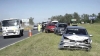 Choque en cadena sobre la autopista a C&oacute;rdoba con cuatro autos involucrados