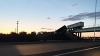 Corte de tr&aacute;nsito: Un cami&oacute;n qued&oacute; colgando en la autopista Rosario-Santa Fe