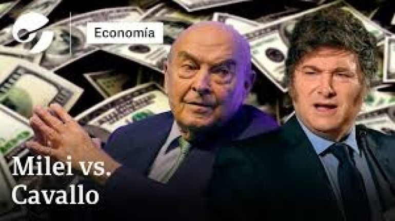 Cavallo: "Hay que juntar reservas antes de que el dólar toque el piso"