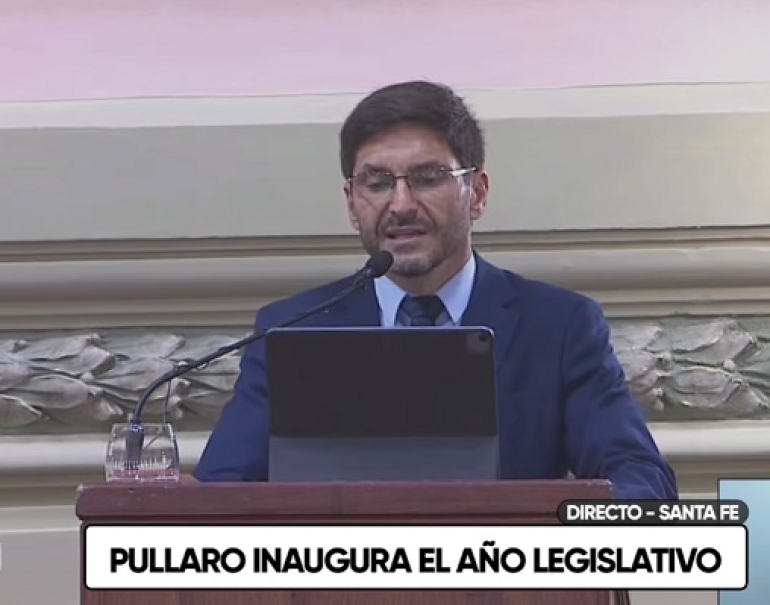 Pullaro abrió las sesiones en la Legislatura