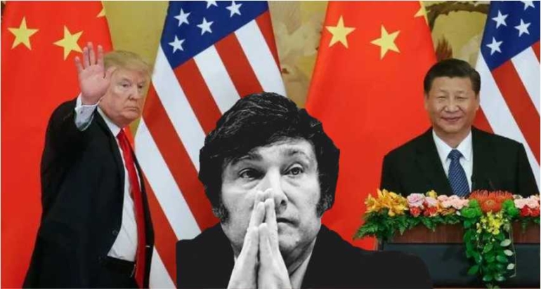 Impacto geopolítico: Argentina "atrapada sin estrategia clara", entre EEUU y China
