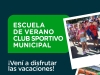 LA MUNICIPALIDAD ABRE LA INSCRIPCI&Oacute;N PARA LA ESCUELA DE VERANO DE CLUB SPORTIVO