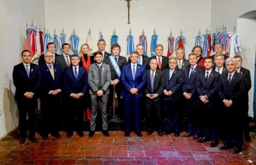 La rosca subterránea de Milei con los gobernadores