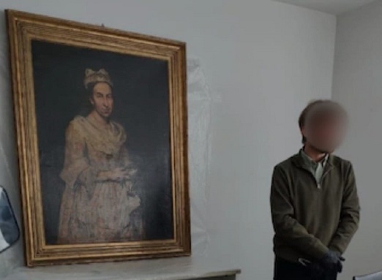 “APARECIÓ LA DAMA”: LOS HEREDEROS DE UN EX FINANCISTA NAZI ENTREGARON EL CUADRO DEL ITALIANO GIUSEPPE GHISLAND ROBADO DURANTE LA SEGUNDA GUERRA MUNDIAL