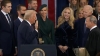Jur&oacute; Donald Trump como presidente de Estados Unidos en el Capitolio