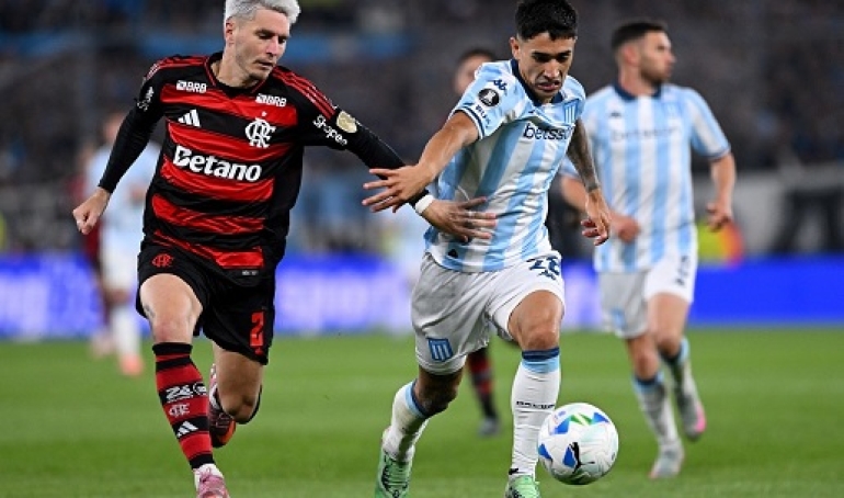 Racing empató con Flamengo y quedó eliminado de la Copa Libertadores