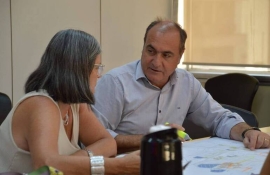 Trabajan en mejoras para el tránsito en rutas de Alvear