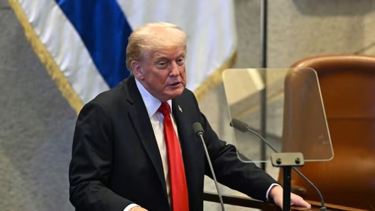 Trump: “Es el fin de una guerra, el fin de una era de terror y el comienzo de una era de fe y esperanza”