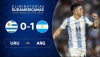 Con un golazo de Almada, Argentina le gan&oacute; a Uruguay y qued&oacute; a un paso del Mundial