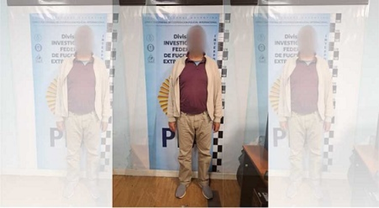 LA POLICÍA FEDERAL ARGENTINA EXTRADITÓ DESDE URUGUAY A UN SUJETO QUE AMENAZÓ A UN HOMBRE POR 100 MIL DÓLARES