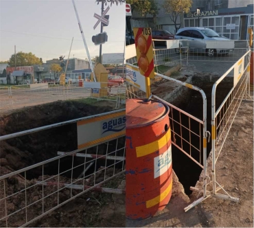 POR INCONVENIENTES EN UN ACUEDUCTO DE ROSARIO SE VE AFECTADO EL SUMINISTRO DE AGUA EN VILLA GOBERNADOR GÁLVEZ