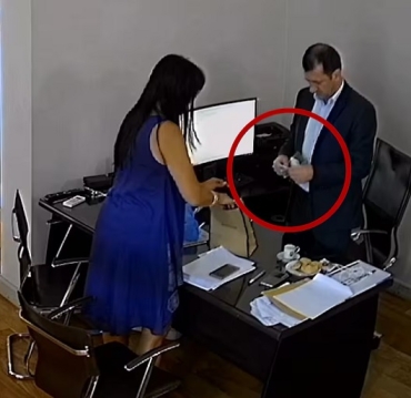 El video de Edgardo Kueider contando dinero en la Casa de Gobierno de Entre Ríos
