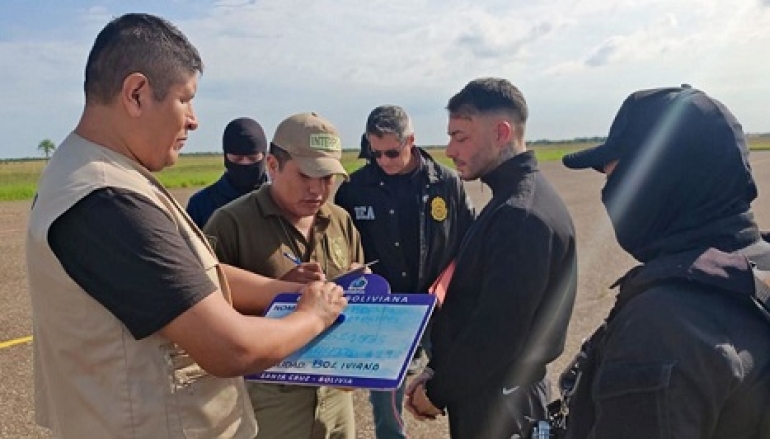 Sebastián Marset, uno de los narcos más buscados del mundo fue capturado en Bolivia y enviado a Estados Unidos