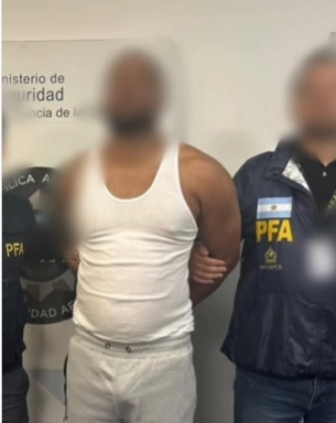 CAPTURARON A "EMERSON", UN PELIGROSO CIUDADANO DOMINICANO INTEGRANTE DE UNA ORGANIZACIÓN INTERNACIONAL DE SICARIOS