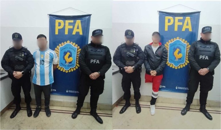 DETUVIERON  A DIEZ NARCOCRIMINALES EN MÚLTIPLES ALLANAMIENTOS DE LA POLICÍA FEDERAL