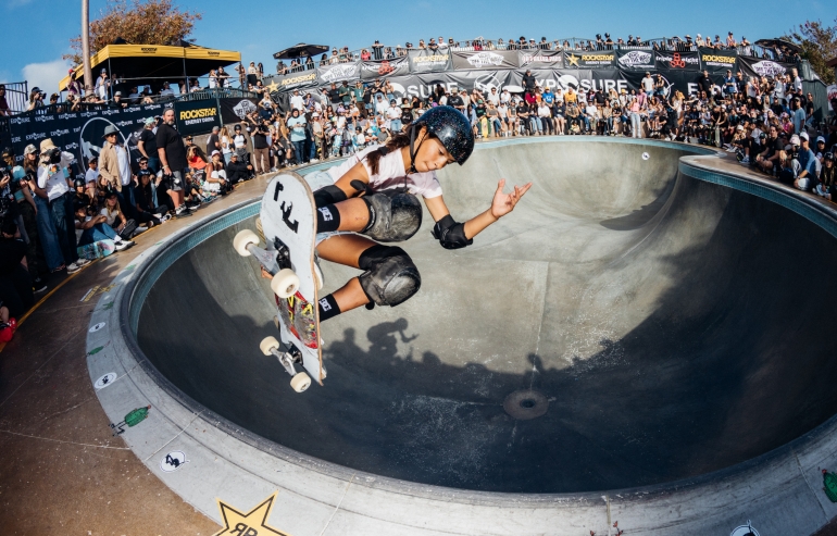 Felicitas Al Zein: puro talento del skateboarding argentino