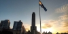 D&iacute;a de la Bandera en Rosario con la visita presidencial y Adorni