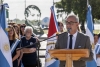 El Intendente celebr&oacute; la autonom&iacute;a de la Ciudad durante el acto por el 27 de Febrero en el Monumento