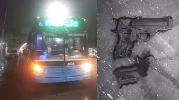 Siguen las balaceras: dispararon contra un colectivo y un pasajero sufrió lesiones