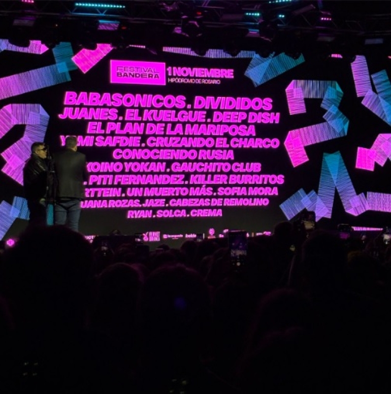 Babasónicos y Divididos a la cabeza: el Festival Bandera 2025 tiene grilla confirmada.