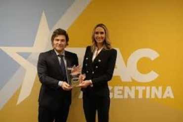 Empezó la CPAC Argentina: encuentro entre Milei y Lara Trump en una gala