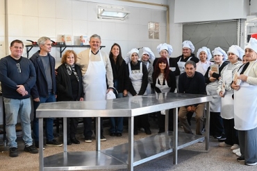 LA MUNICIPALIDAD INAUGURÓ UN CENTRO DE CAPACITACIÓN Y PRODUCCIÓN GASTRONÓMICA EN BARRIO LA PALOMA