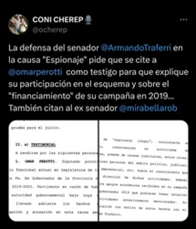 Cruje la interna PJ santafesino