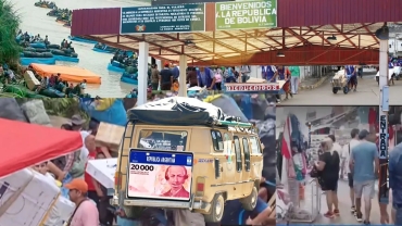 Ahora Bolivia: Furor de compras de los argentinos que arrasan con todo por el "peso fuerte"