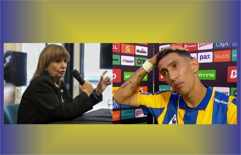 Bullrich en Rosario: "Di María que volvió gracias a la seguridad"