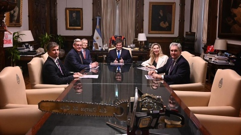 Inversión récord: Milei se reunió con Vicuña Corp. tras el anuncio de US$ 18.000 millones en minería
