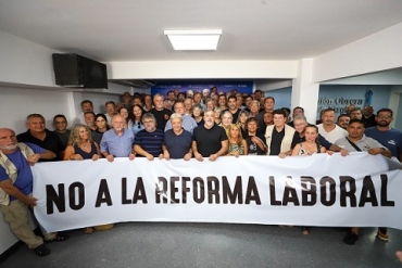 Contra la reforma laboral: Gremios marcharán en Rosario y Córdoba