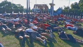 Detuvieron a Bebote Álvarez y más de 100 “Diablos Rojos”