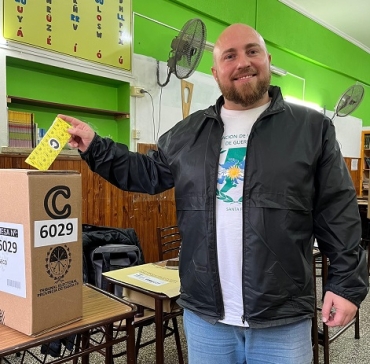 Julián Polinesi, el más votado en Arroyo Seco
