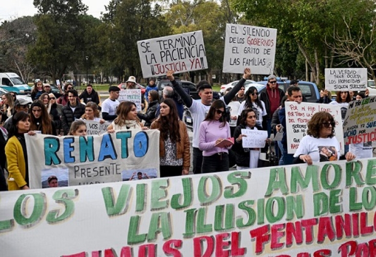 Fentanilo contaminado: Movilización en Rosario para pedir justicia por las víctimas