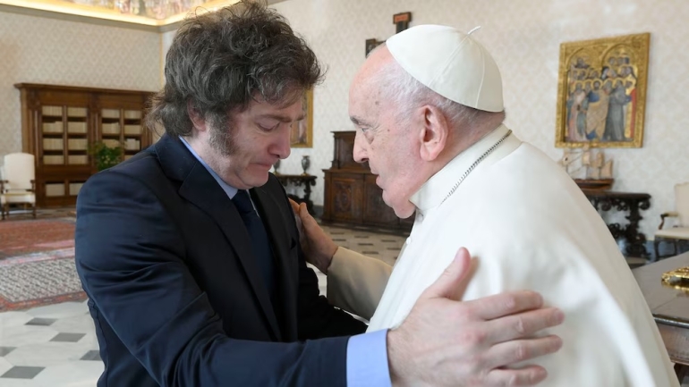 Milei viajará a Roma para el último adiós al papa Francisco