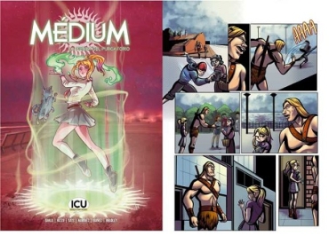 “Médium”, un nuevo libro de historietas con protagonista rosarina