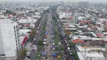 Adiós al Indio Solari: Hay más de 15 cuadras de fila para ingresar al predio de Villa Domínico