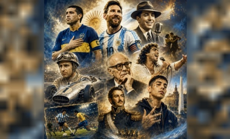 24 de junio, el día más argentino: Messi, Riquelme, Fangio, Gardel y Rodrigo unidos por una fecha única