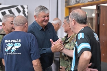 EL INTENDENTE ALBERTO RICCI PRESIDIÓ EL ACTO POR EL “DÍA DEL VETERANO Y DE LOS CAÍDOS EN LA GUERRA DE MALVINAS”