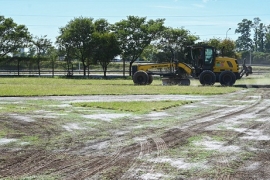 AVANZA LA CONSTRUCCIÓN DE UN CIRCUITO VIAL EN VILLA GOBERNADOR GÁLVEZ