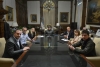 Milei con su mesa chica: Ratificaron el rumbo del gobierno y criticaron a opositores, medios y empresarios
